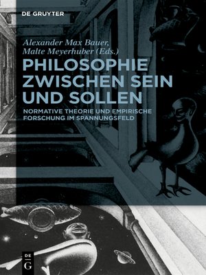 cover image of Philosophie zwischen Sein und Sollen